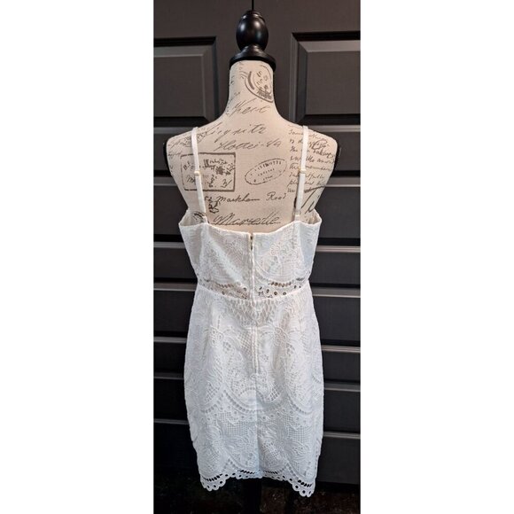 EUC Lilly Pulitzer Risette Lace Dress/Pre-owned, Size 10 - Picture 4 of 9